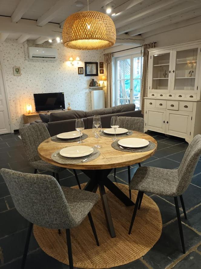 DE LANDSHOEVE vakantiewoningen en privé wellness Zwalm Exterior foto
